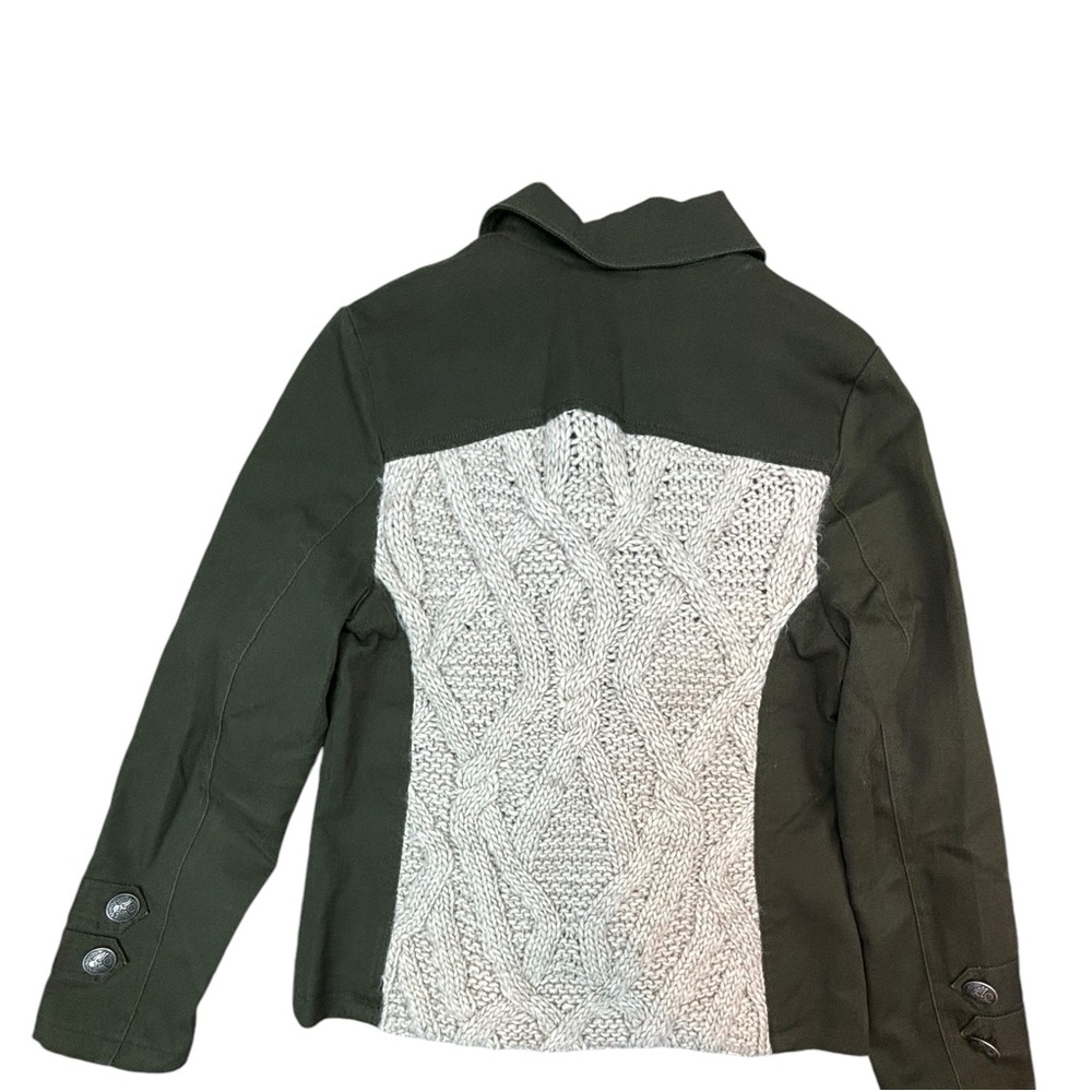 Sea Gypsies- Cable knit backed jacket- Medium- Like new!! - Picture 2 of 11